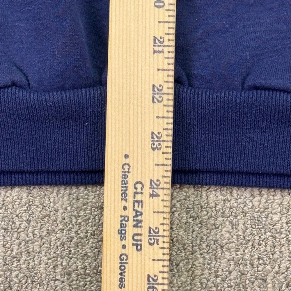 Vintage 1995 Chicago Bears NFL Crewneck Sweatshirt Navy Blue Hanes Large
